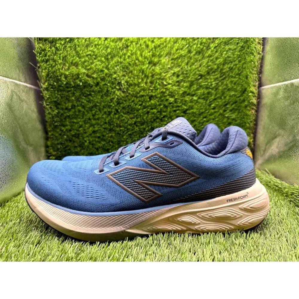 New Balance Fresh Foamx880v15 M880I15 Athletic Shoes Unisex M12.5/W14 Blue Mesh
